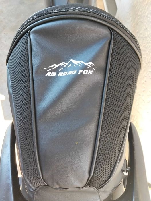 Bolsa para mota e "luvas" motard e de punho novas