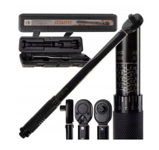 Nowy Klucz Dynamometryczny 3/8 " 7-112nm z Blokadą Etui