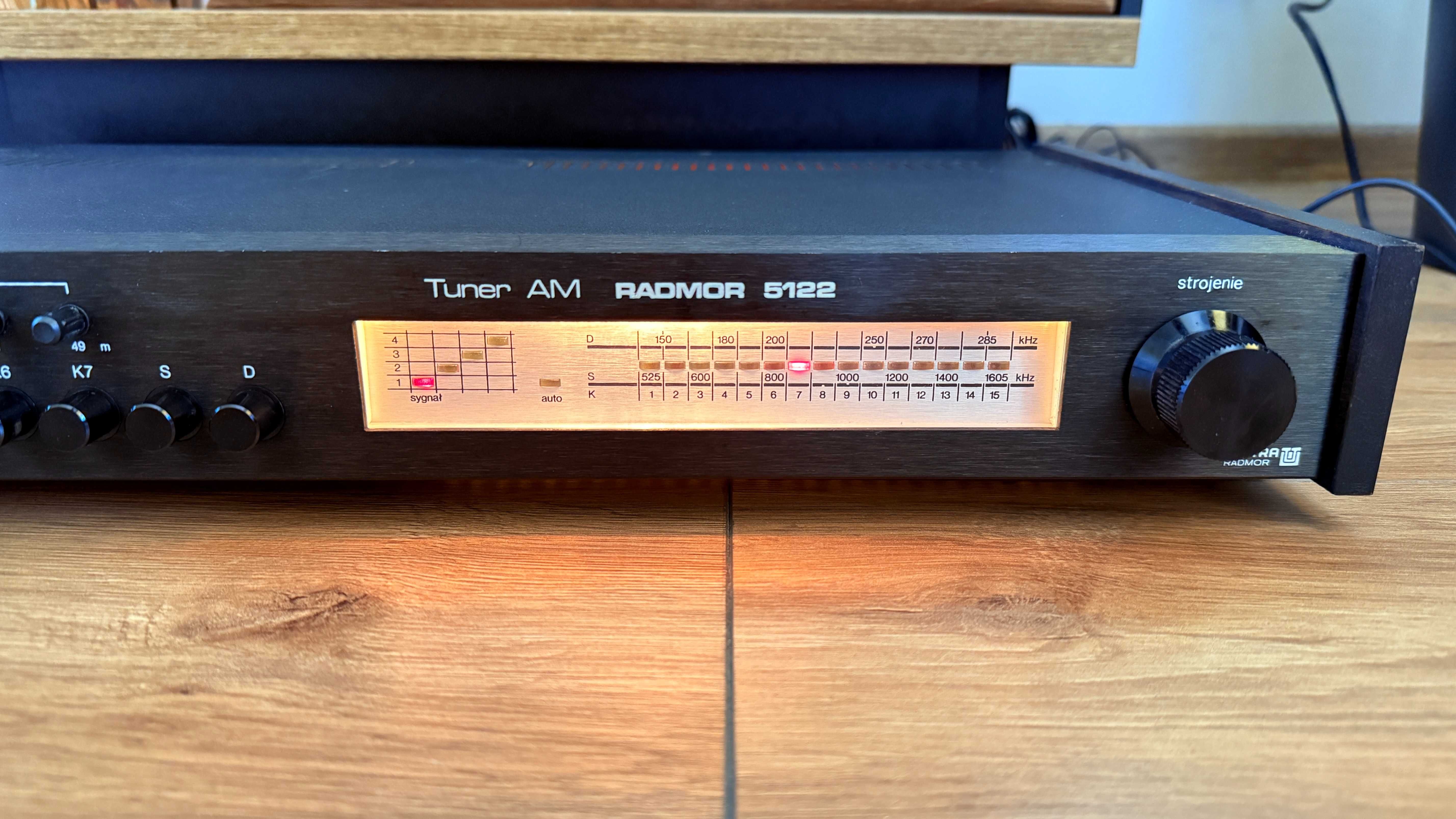 Tuner RADMOR AM 5122 Czarny ! W Pełni Sprawny Idealny ! POLECAM !