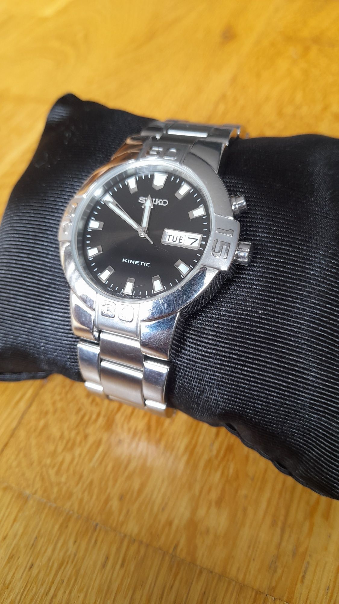 Zegarek Vintage Seiko Kinetic 5m43-0e90 rzadki okazja