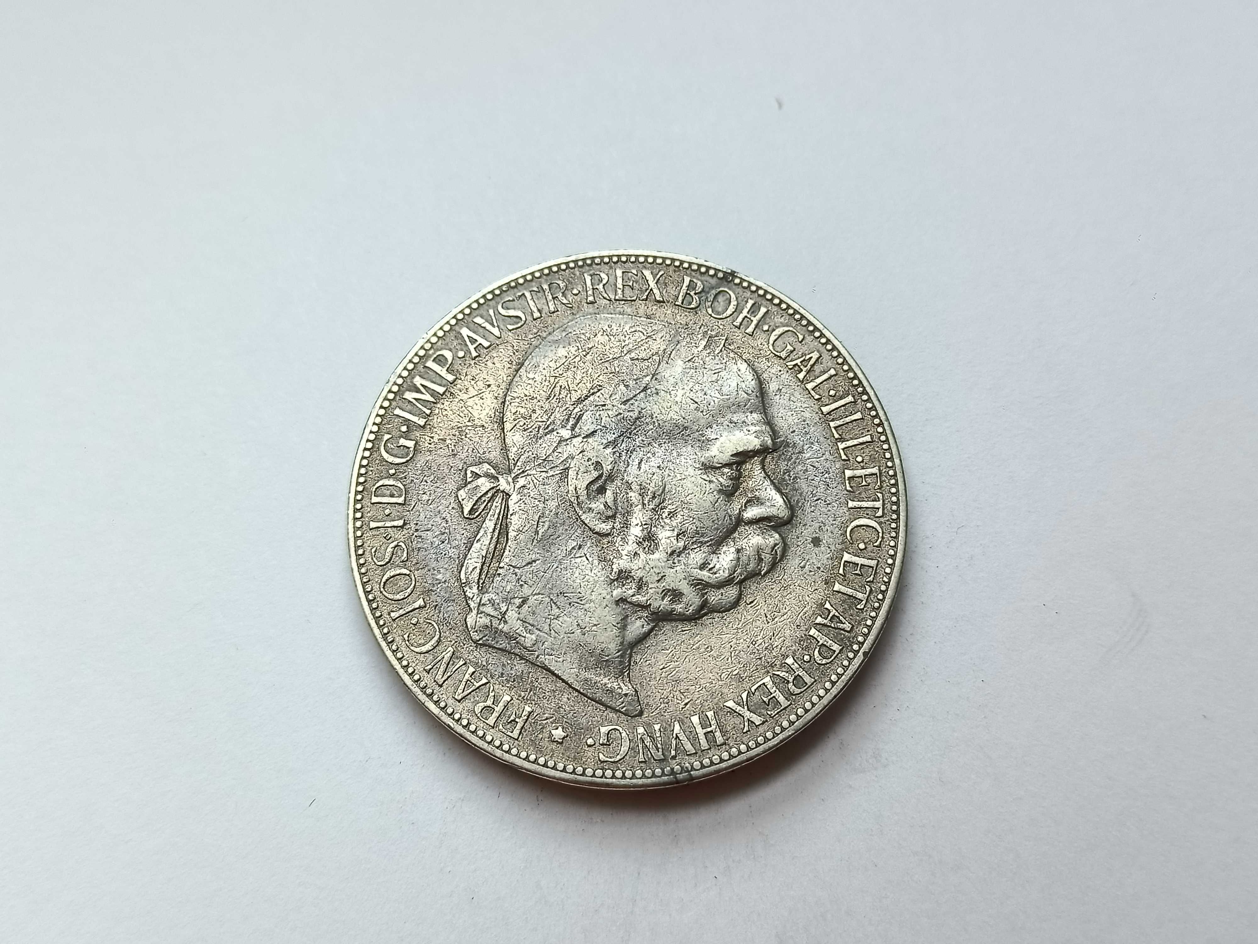 5 Koron 1900 Austria Franciszek Józef l oryginał Srebro