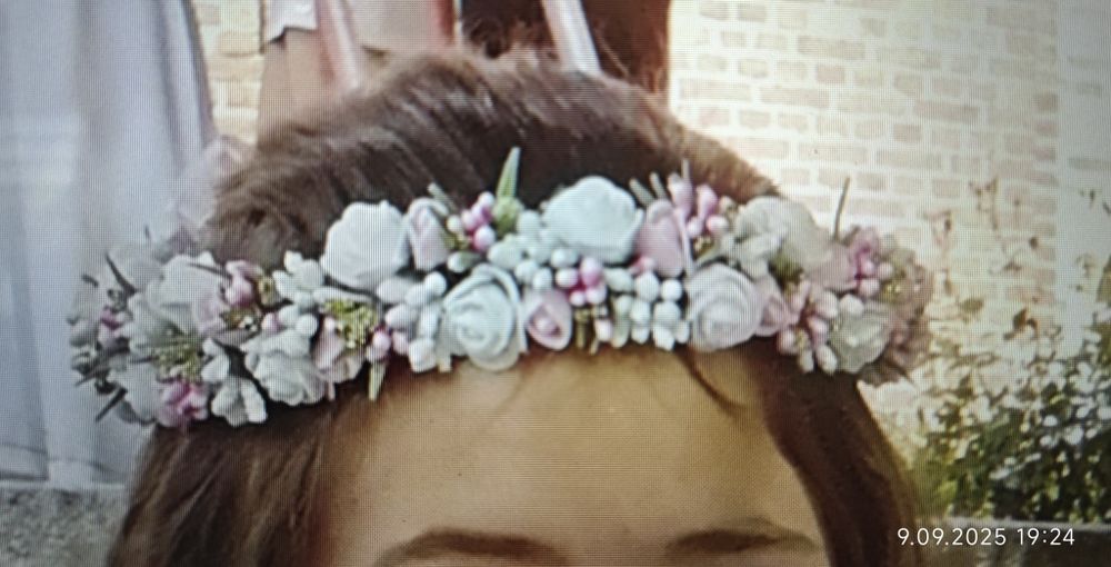 Alba buty wianek torebka, pełen zestaw komunijny