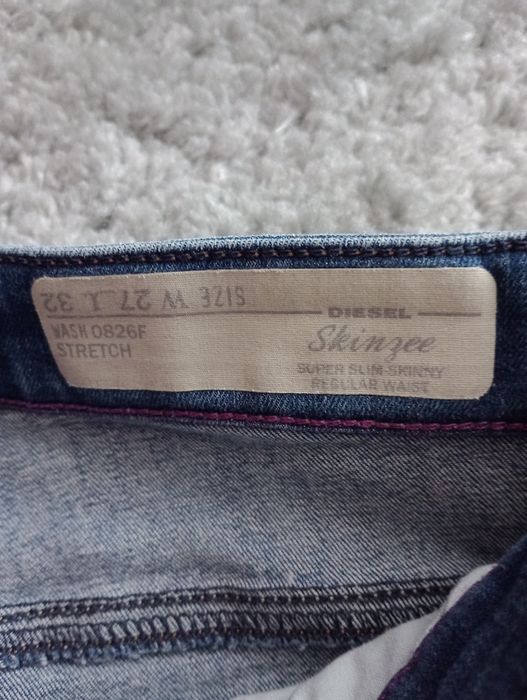 Damskie jeansy Diesel XS