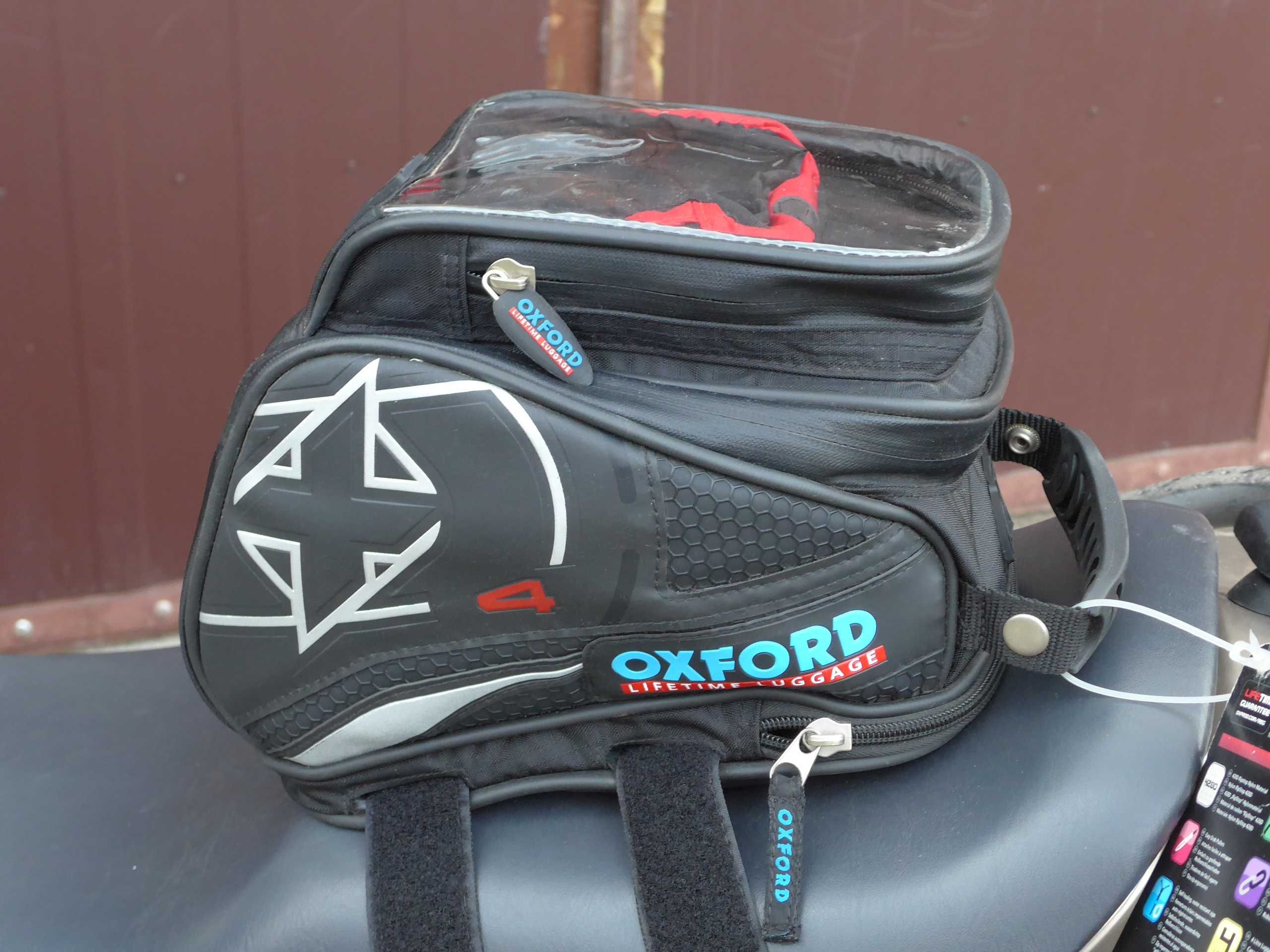 OXFORD torba na zbiornik/siedzenie/bagaznik 4 litry paski