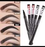 Pisak do brwi, microblading, brązowy