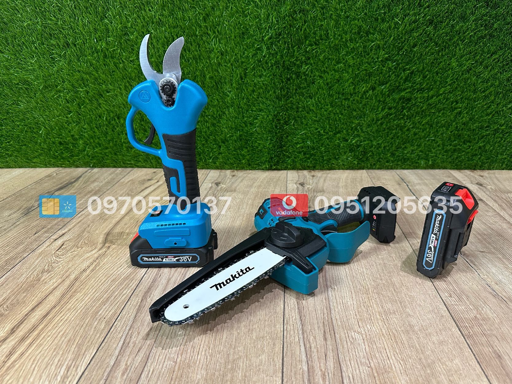 Набір 2/1 Makita Секатор DMT80BL + Міні пилка DUC325BL 2 АКБ 36V 6Ah