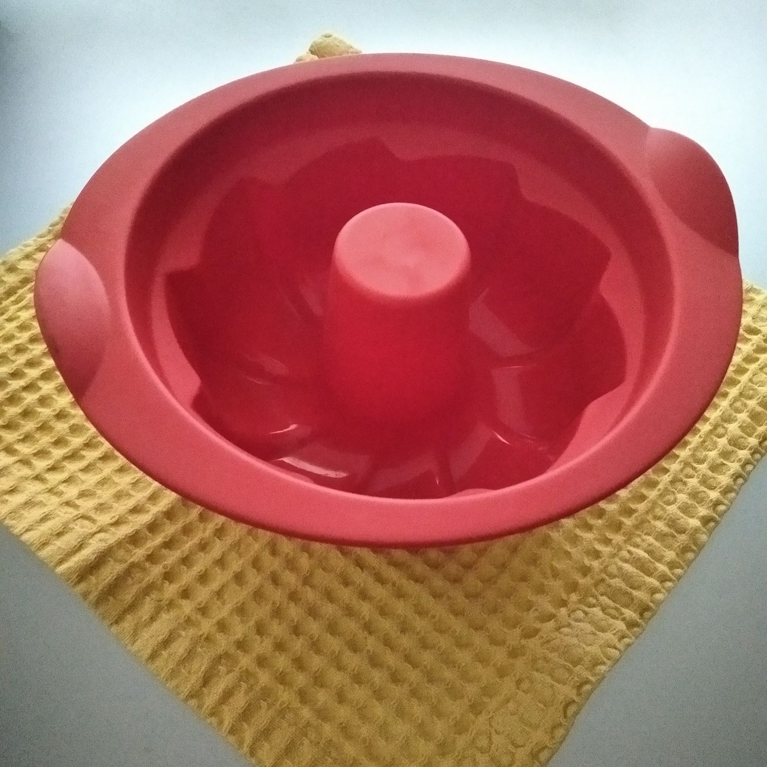 Forma em silicone Tupperware