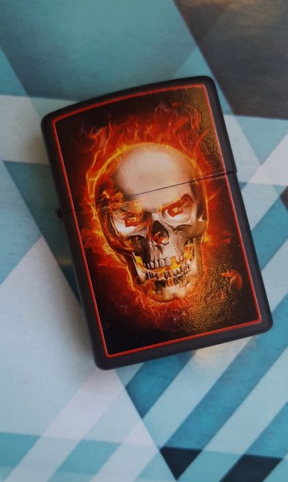 Зажигалка zippo с принтом,  запальничка zippo