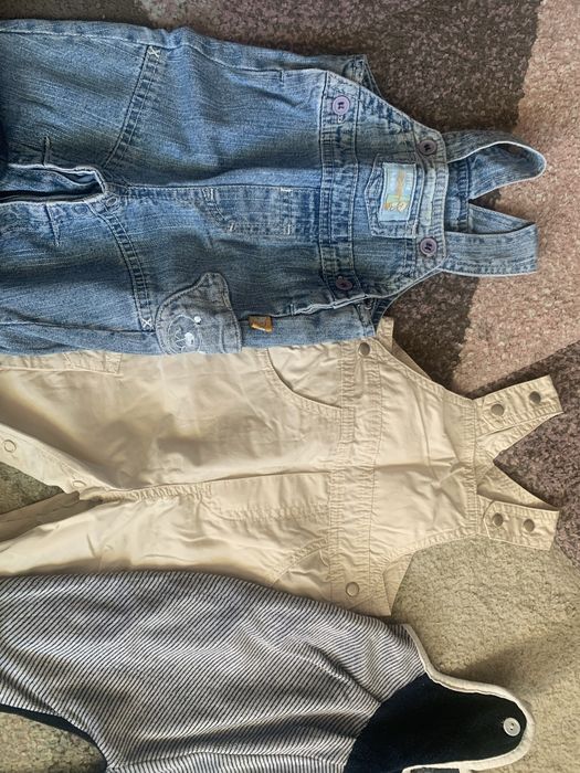 Ubranka chłopięce zestaw 11 sztuk r. 56