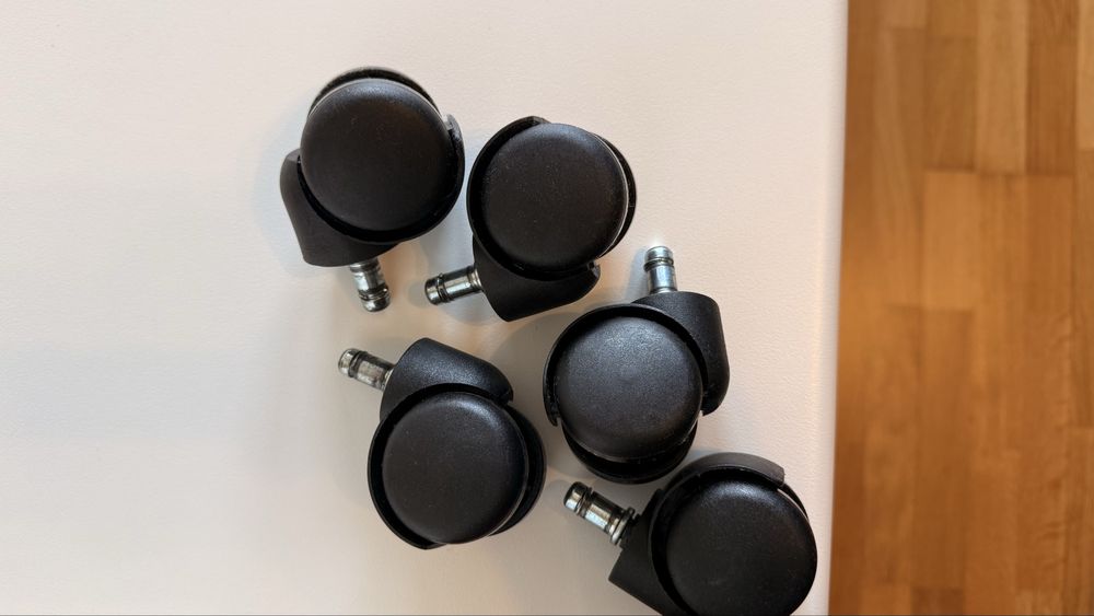 Rodas para cadeira de escritório