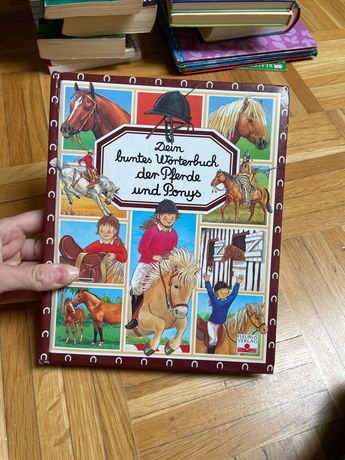 Dein buntes Wörterbuch der Pferde und Ponys książka słownik obrazkowy