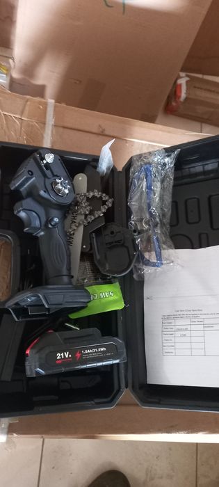 Motosserra mini bateria