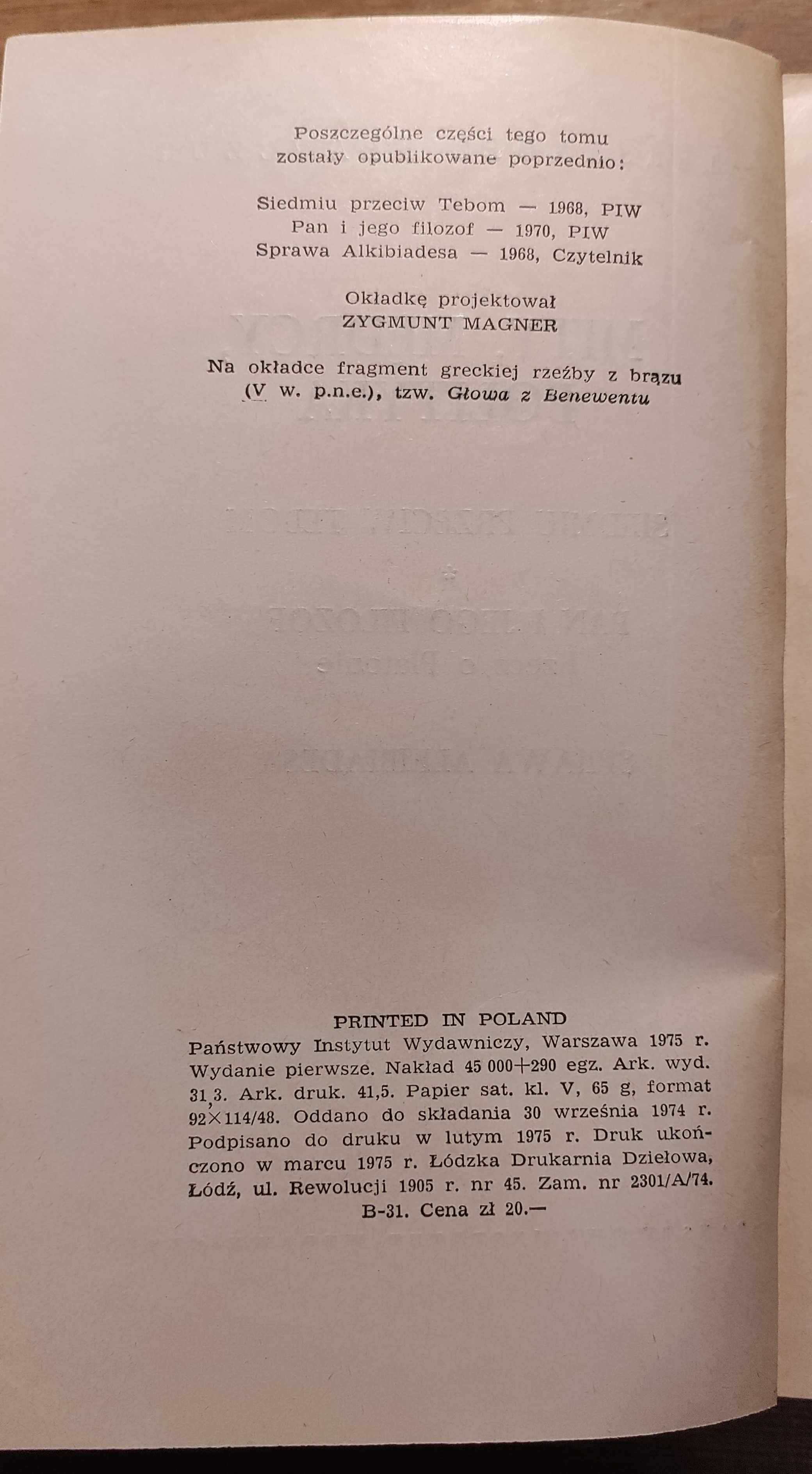 Mity, mędrcy, polityka, Krawczuk, 1968