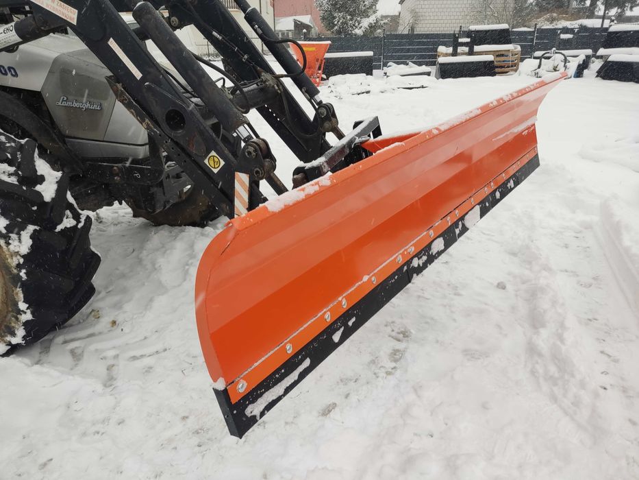 Pług śnieżny 2,0 m – TUR/TUZ/wózek widłowy – solidny – wysyłka
