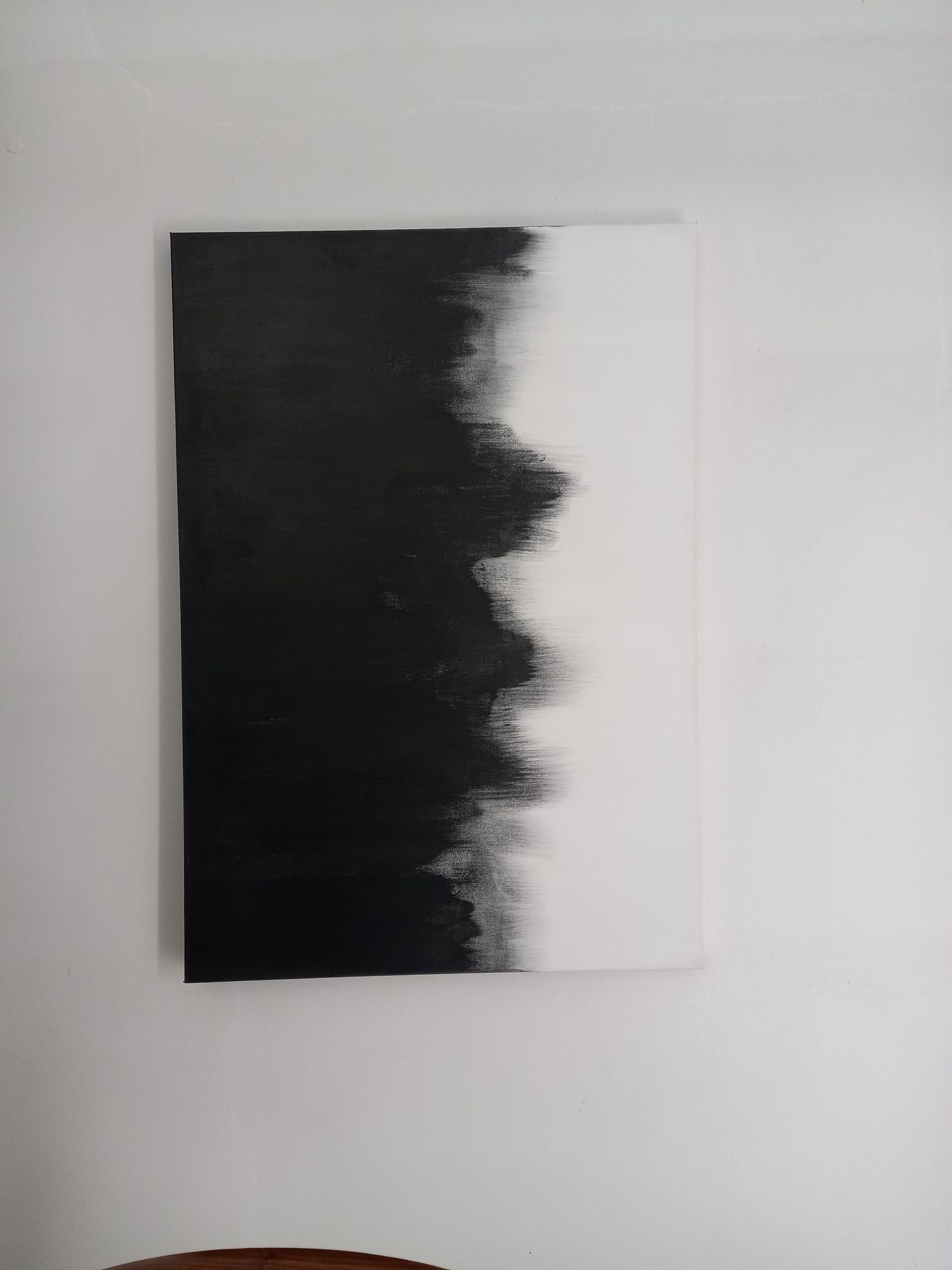 Quadro preto e branco