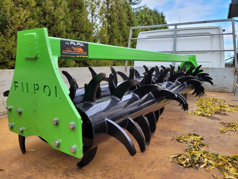 Rolka kolczasta walec kolczasty wał mulczujący na wymiar mulczer DOWÓZ