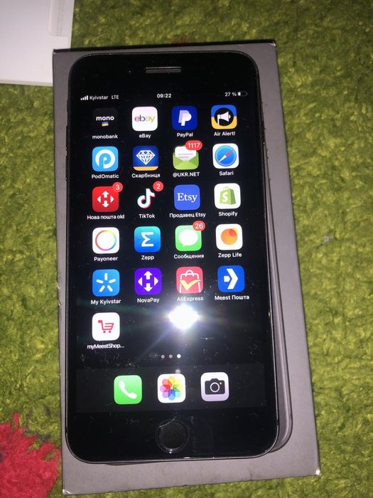 Свой(Iphone 8 Plus/Айфон 8 Плюс) с полным комплектом и на 100% рабочий