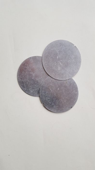 Cyferblaty aluminium, tabliczka polar prl, średnica 63 mm