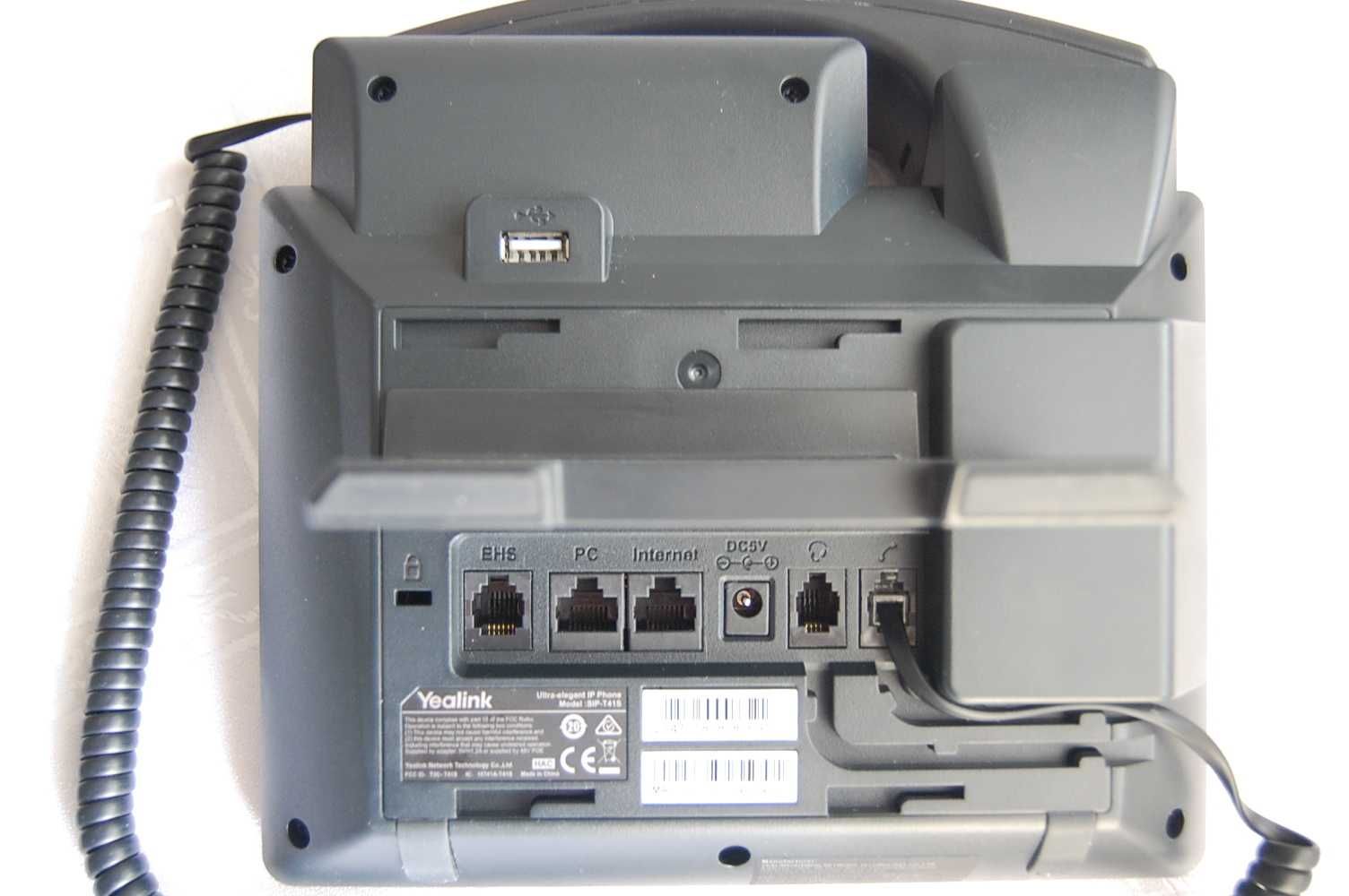 Telefon IP VoiP USB PoE TLS Yealink SIP-T41S pakiet minut, numer.