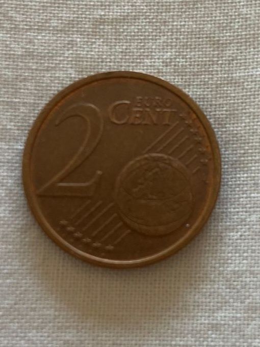 Moeda rara alemã de 2 cent