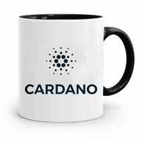 Kubek krypto z nadrukiem - CARDANO ADA - kryptowaluty