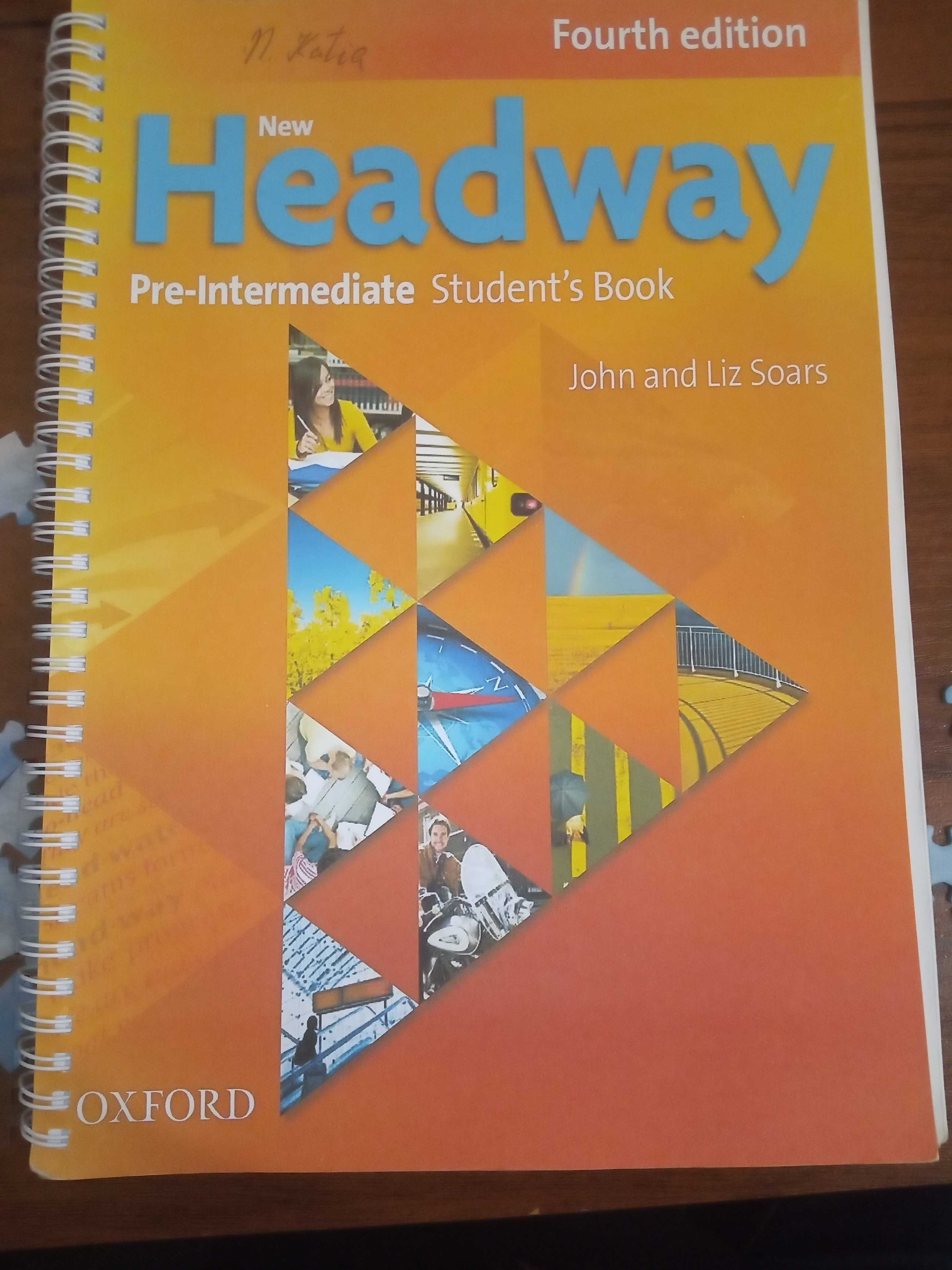 Англійська мова 
OXFORD 
Headway. Pre-Intermediate Student's Book