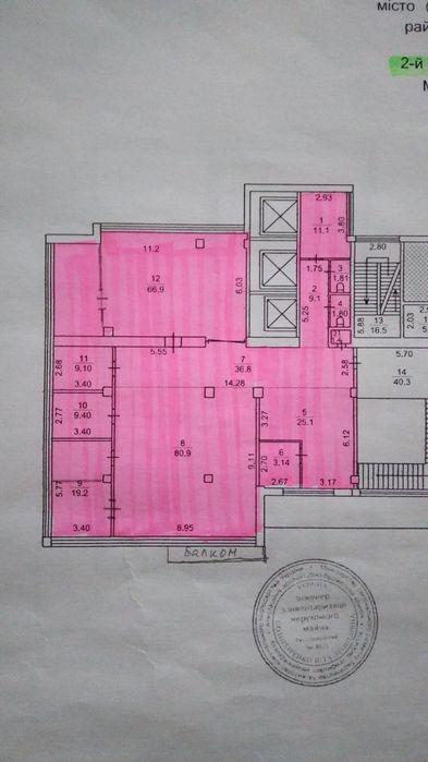 Оренда офісу 275 м² у центрі Києва, є меблі, декілька виходів, укриття