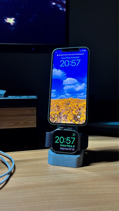 Estação Carregamento Magsafe (iPhone/Apple Watch) - Charging Dock