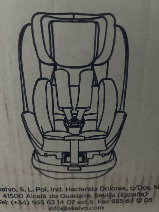 Cadeira Auto ASalvo Care Fix 360 em bom estado