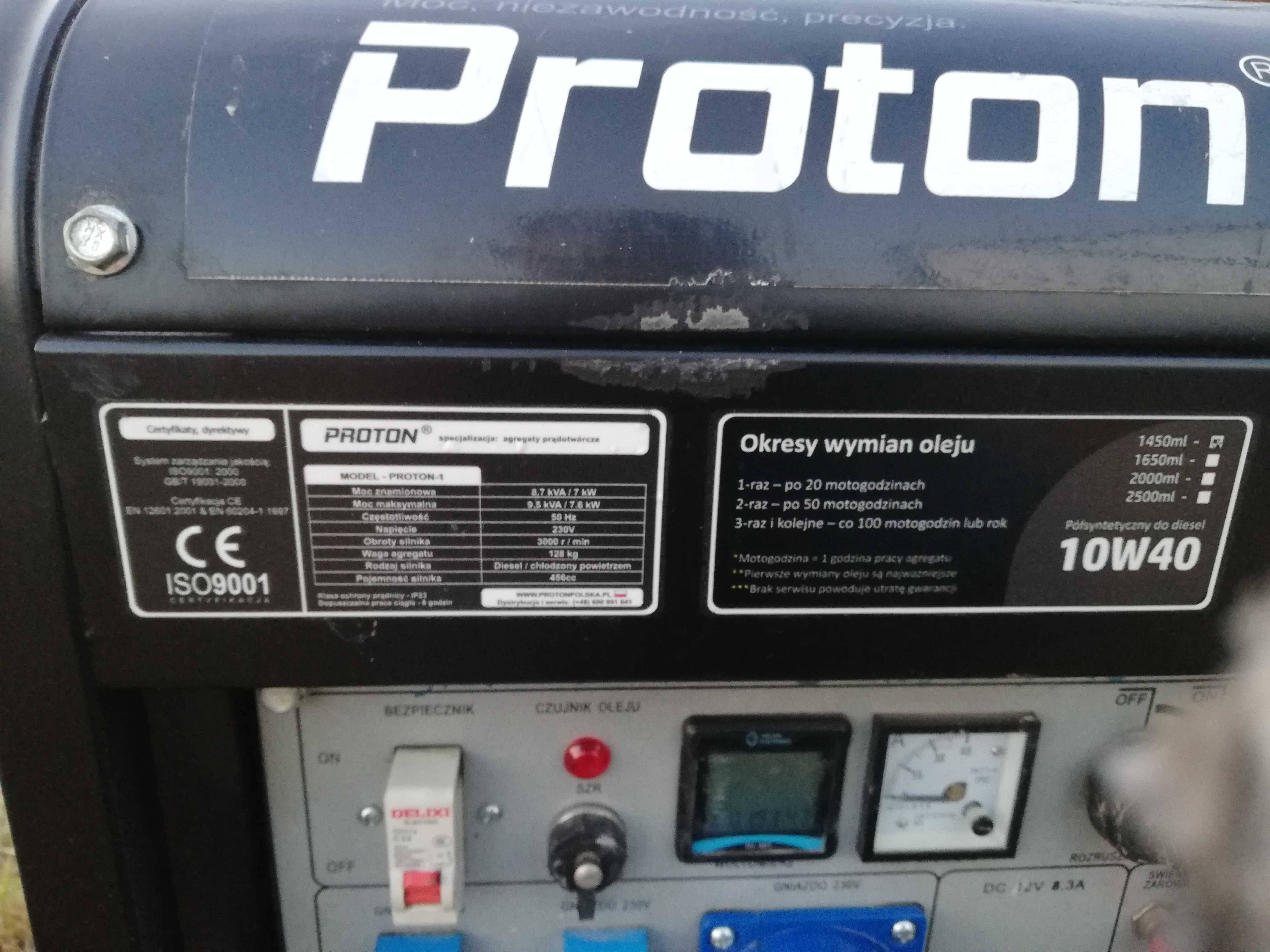 Agregat Proton 1  230V Diesel
