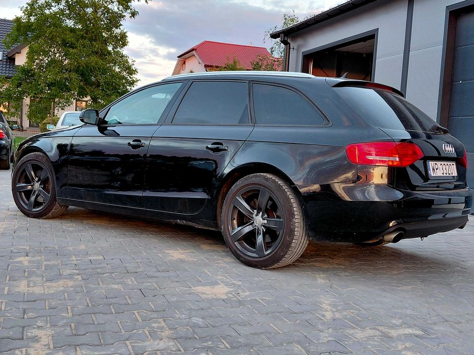 MOCNE 3.0tdi v6 Audi A4 b8 Led  KOLOR NAVI Pdc  rej PL IWŁ ZAMIANA