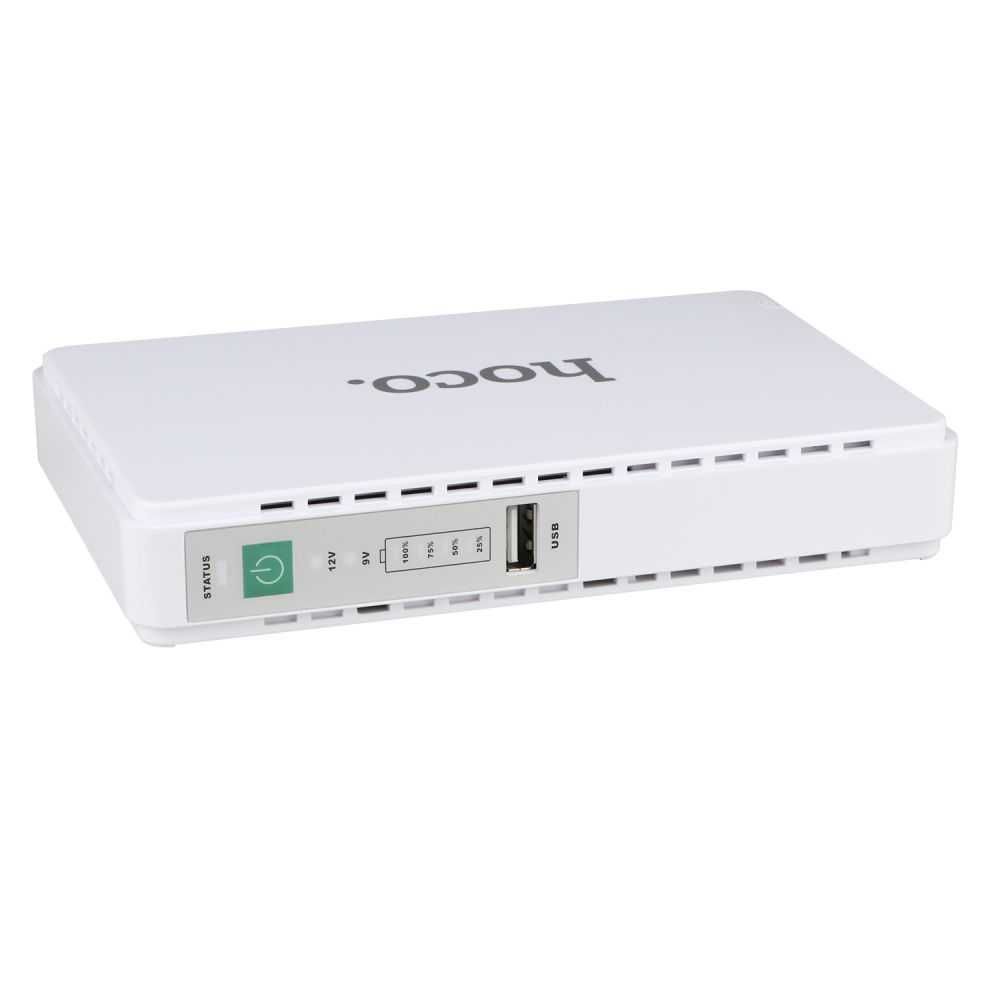 Повербанк для роутера, , Hoco DB 25 ДБЖ UPS  8800mAh, USB, DC 9-12V