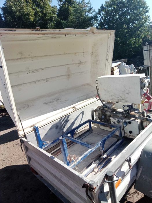 M-Tec PFT Silomat sama przyczepka z Niemiec dokumenty f VAT c brutto