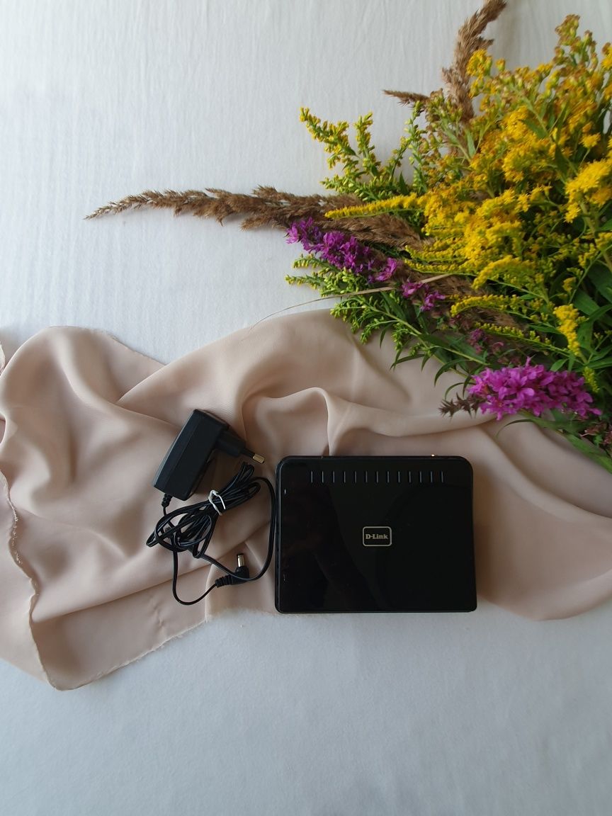 Czarny router do internetu super okazja