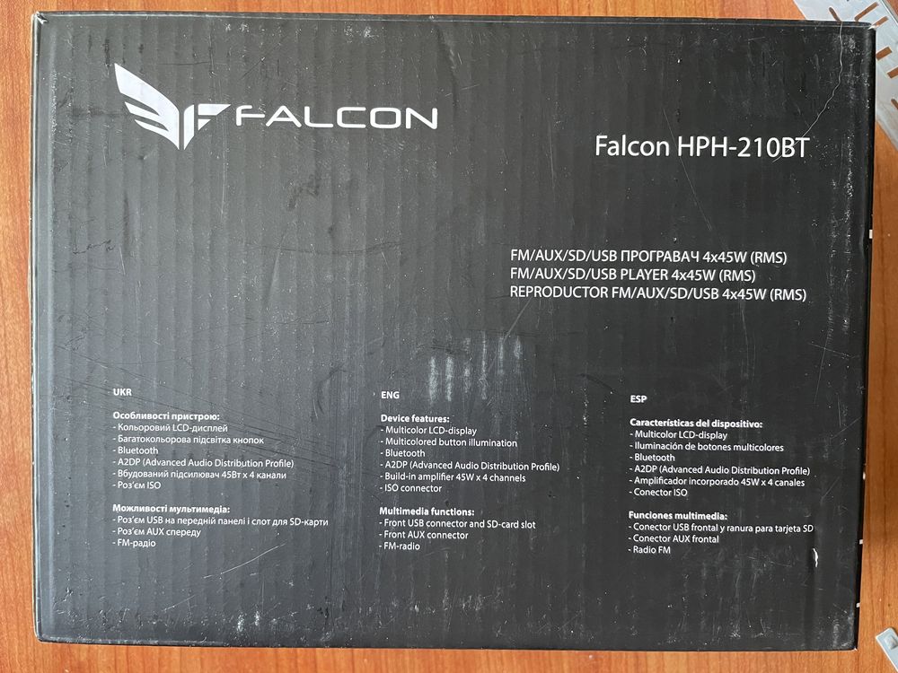 Автомагнитола Falcon HPH-210BT