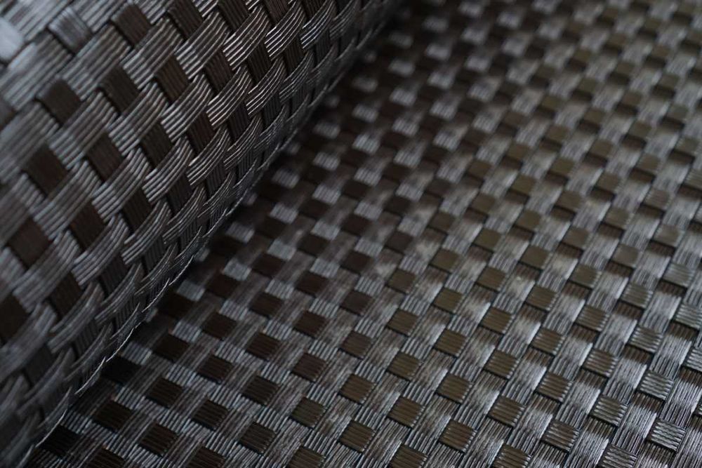 Osłona na balkon i płot, technorattan - Gruba i nieprześwitująca mata