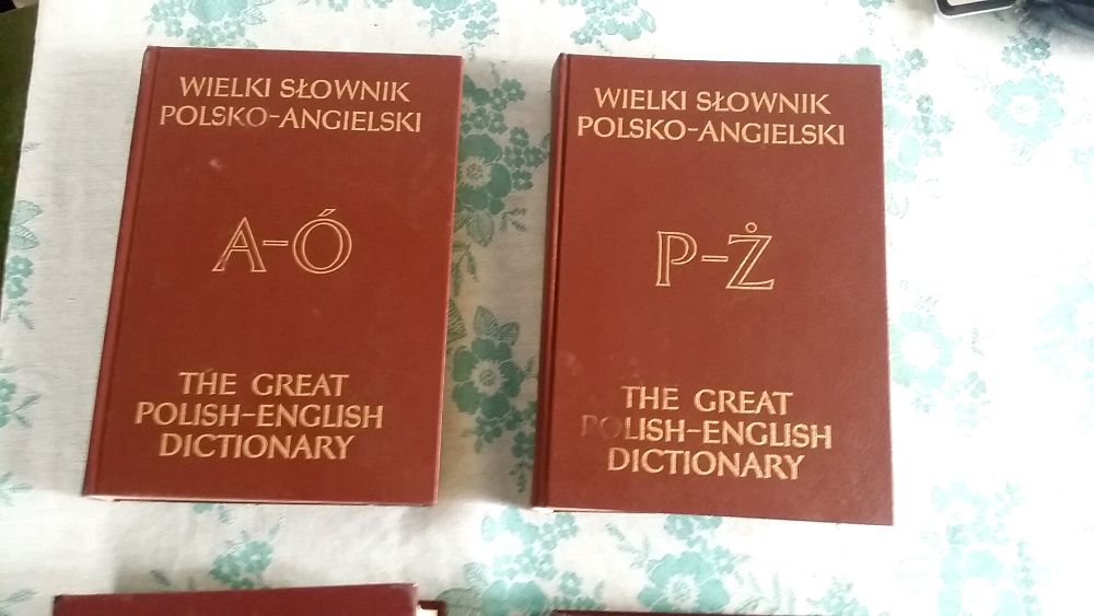 wielki słownik angielsko - polski oraz polsko - angielski