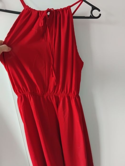 Sukienka zwiewna dluga maxi