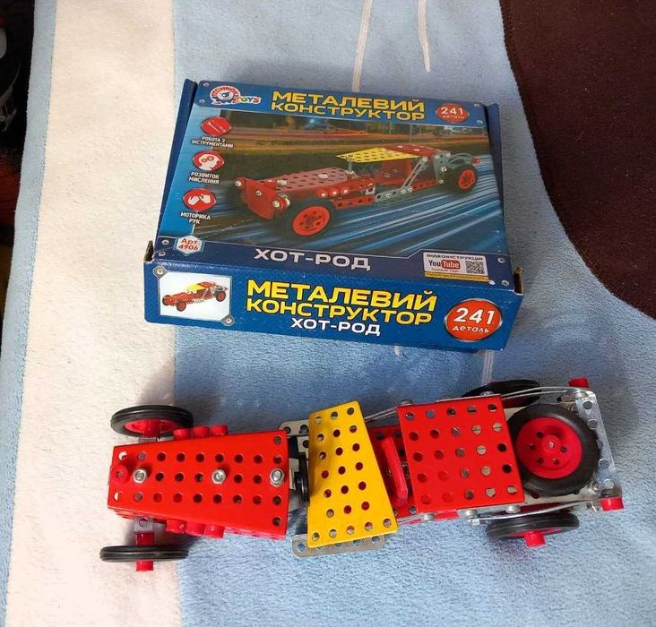 Металевий конструктор Technok Хот-Род\Металлический конструктор