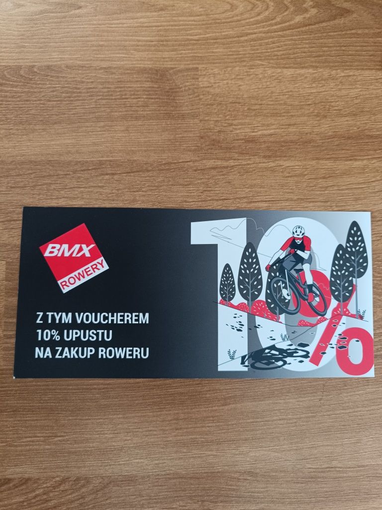 Voucher 10% na zakup roweru