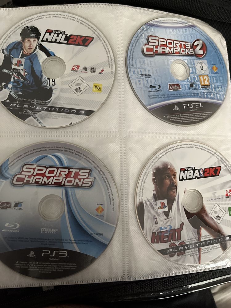 PS3: jogos de desporto( NHL,NBA, sports champions 1/2)