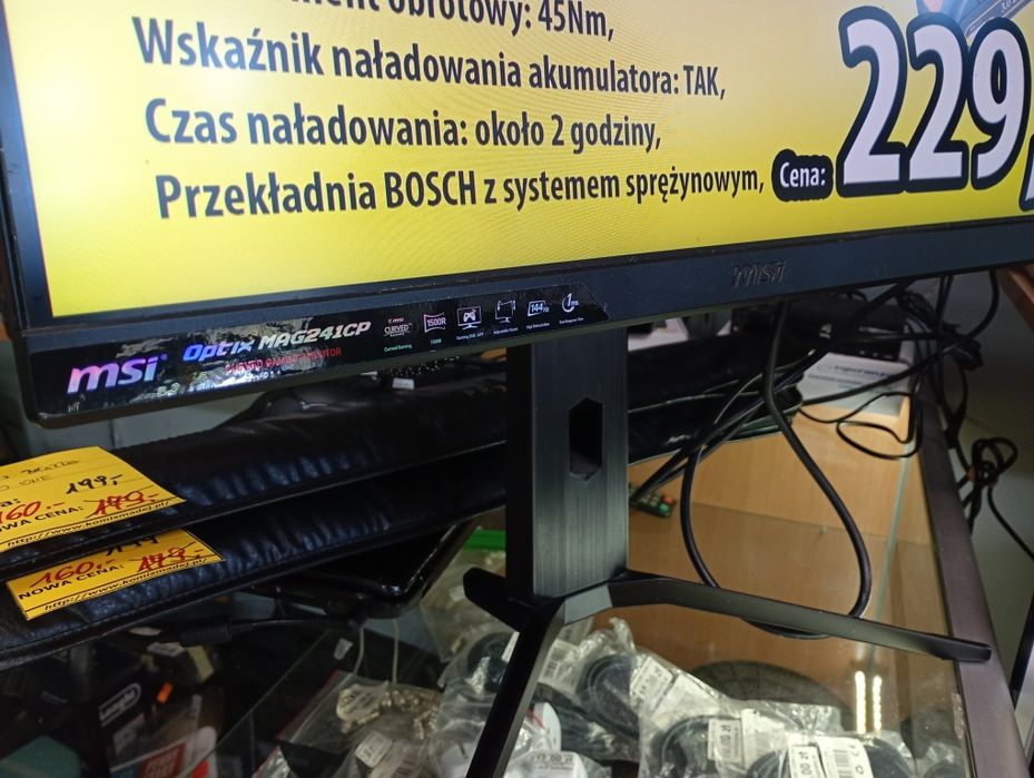 Monitor gamingowy MSI optix Mag 241cp Komis Madej Tarnów