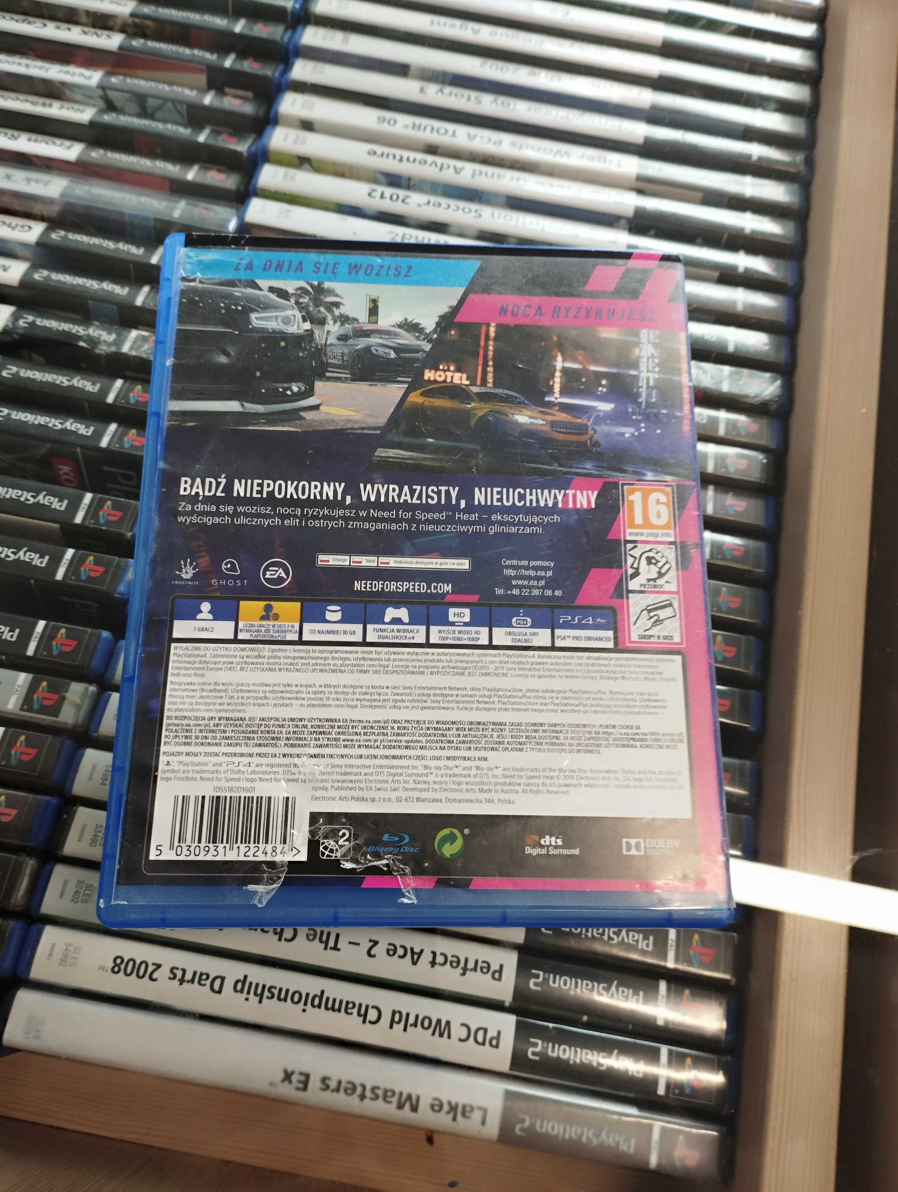 Need for Speed: Heat [PS4] PL (błąd)