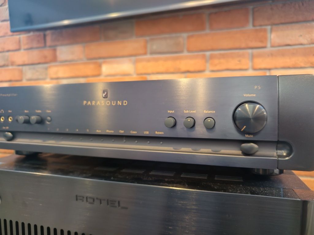 Parasound p5 przedwzmacniacz z dac xlr USB