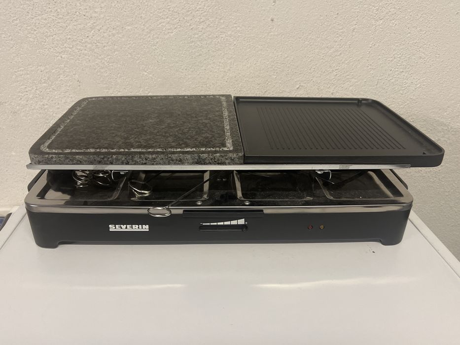 Grelhador severin semi novo eletrico