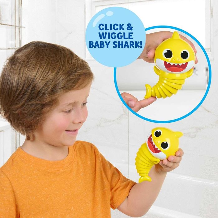 Набір іграшок для ванної WowWee Baby Shark Акулятко та рибка