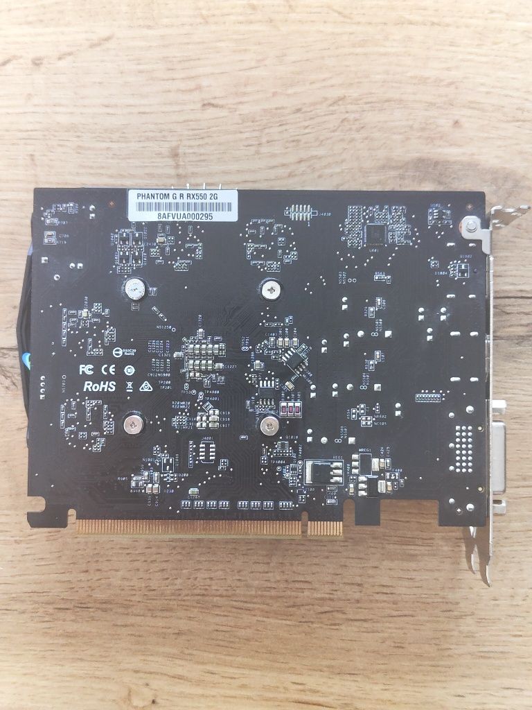 ASRock Radeon RX550 2GB uszkodzona