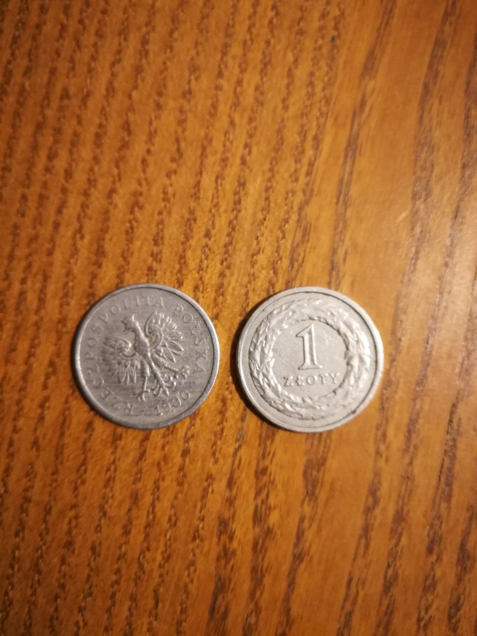 1990 oraz 1991 Monety unikat rocznik jednozłotówka