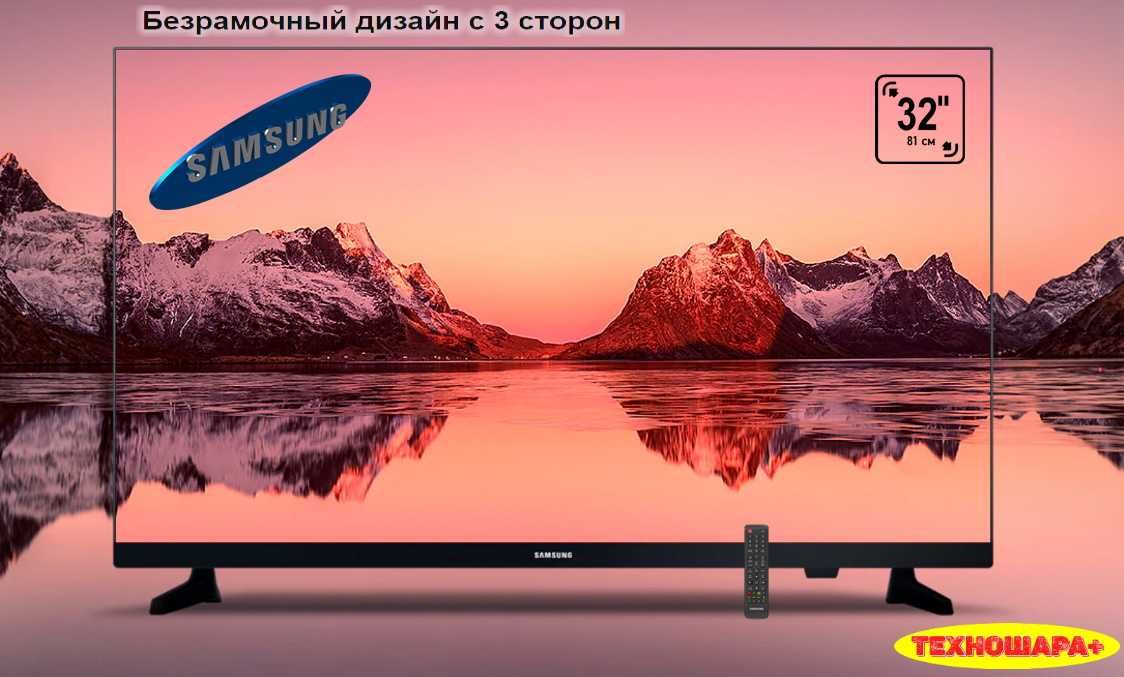 Телевизор Samsung UE32T4002AK|T2|USB|HDR|Dolby Digital Plus|Без рамок