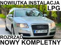 Audi A6 Nowiutka Instal LPG !!! NowyRozrząd !!! Alcantara/Klimatronic/Parktron